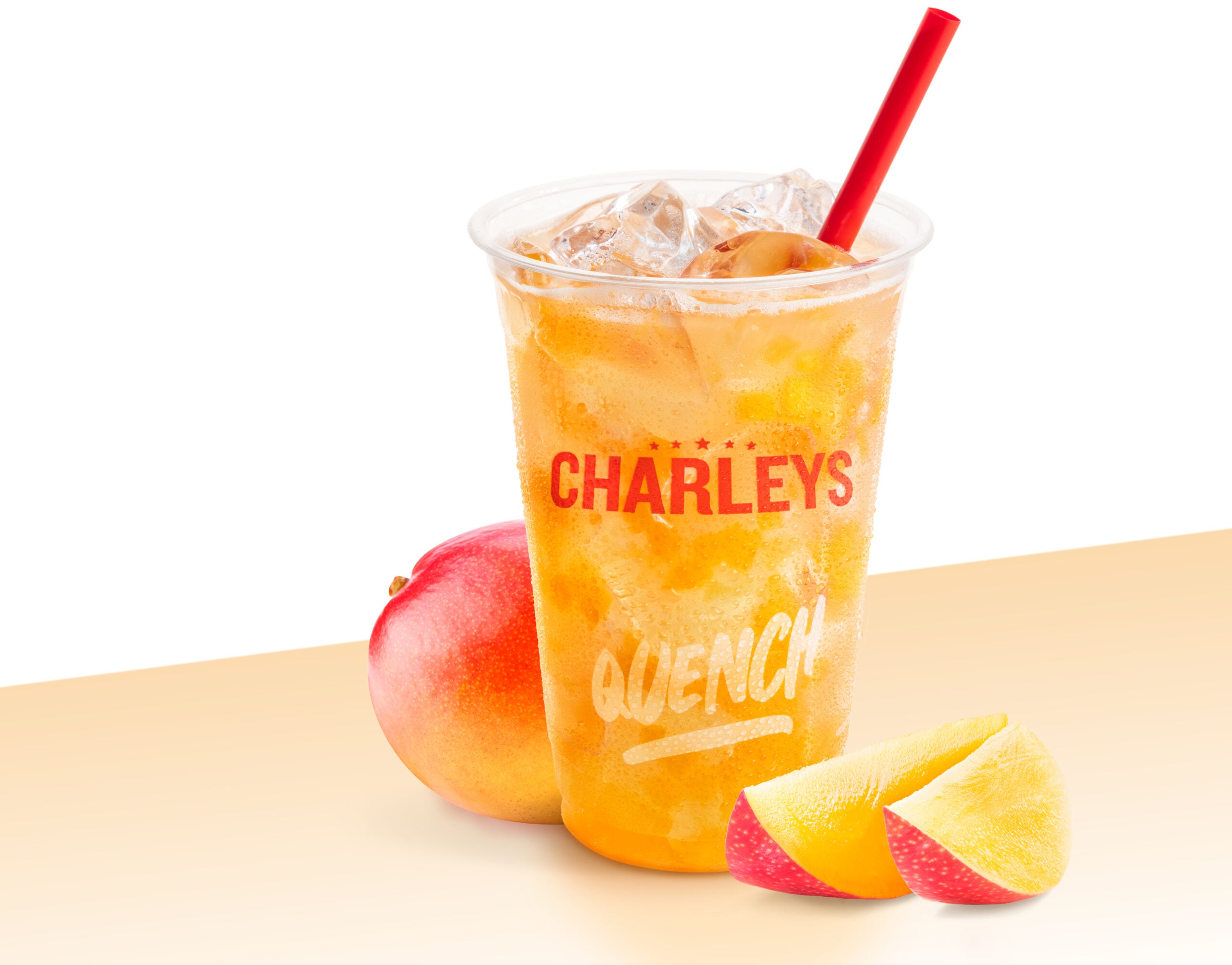 Celebrate Summer with Charleys NEW Mango Lemonade!